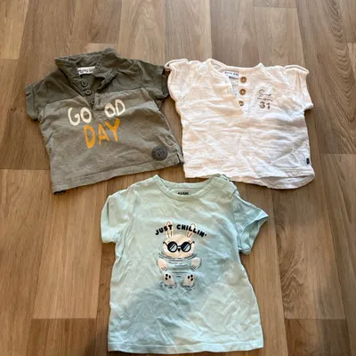 Lot de 3 tee shirt bébé garçon / 6 mois 